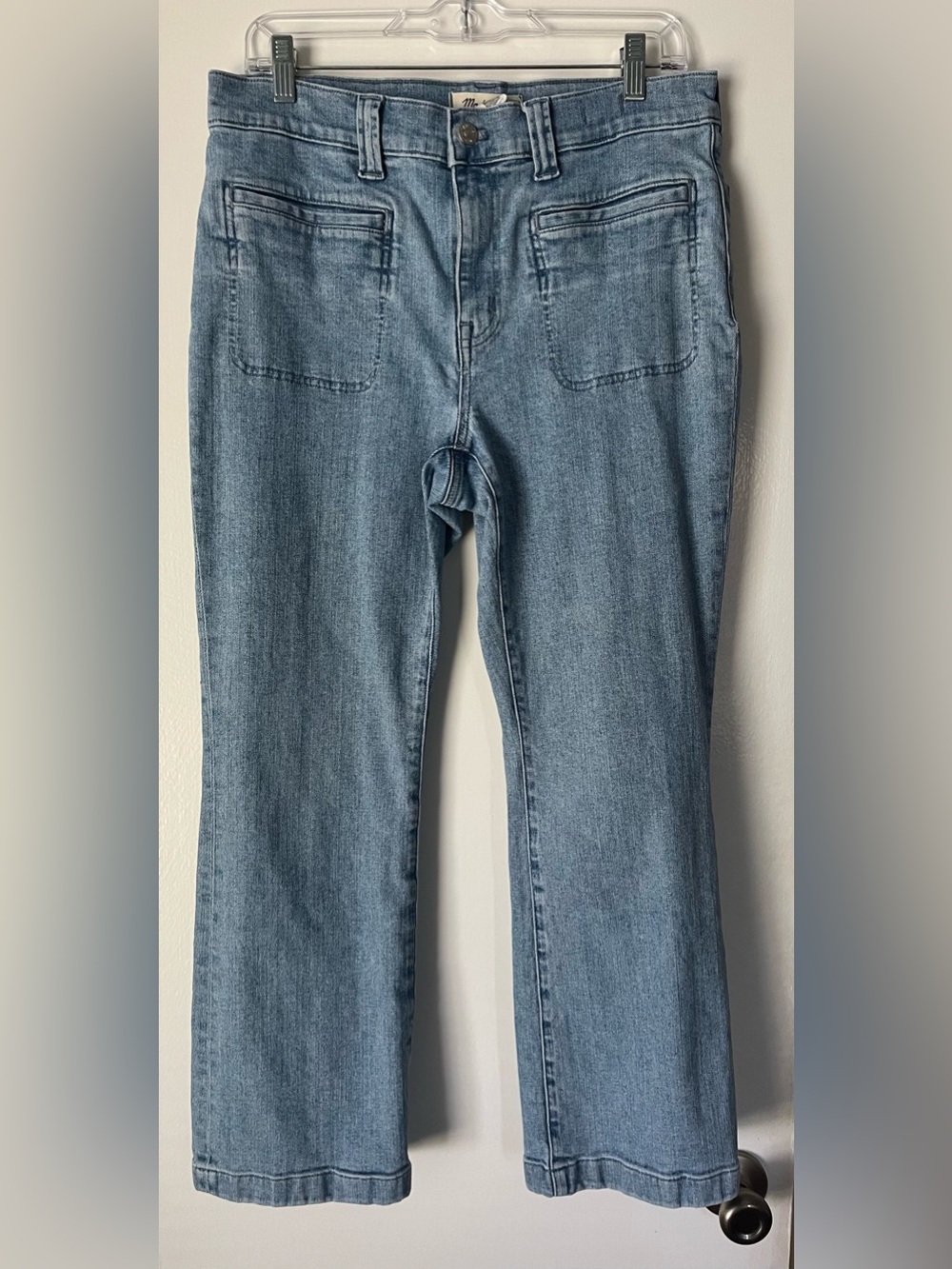 Madewell Kick Out Light Blue Jeans